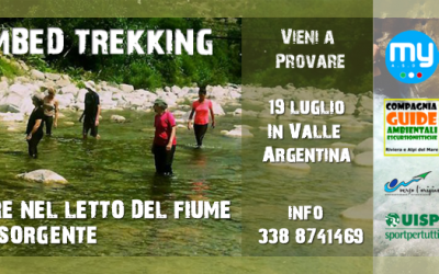 19 luglio – Streambed Trekking in Valle Argentina