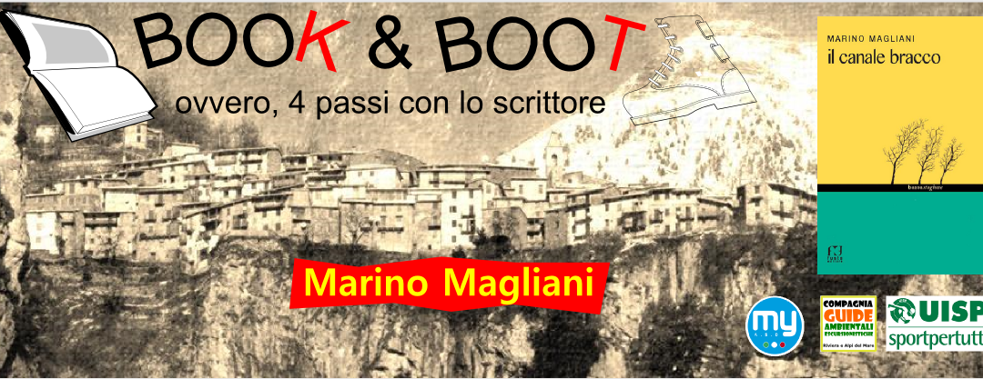 26 luglio – Book&Boot, ovvero 4 passi con lo scrittore