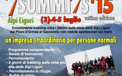 3-5 luglio – 7 Summi7s’ Challenge: la sfida delle 7 cime delle Alpi Liguri