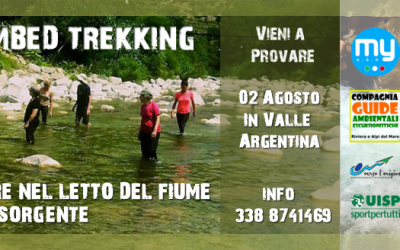 2 agosto – Streambed Trekking con Monesi Young