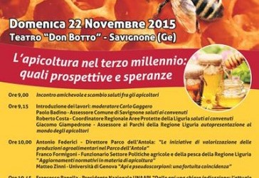 22 novembre – Premiazione Concorso Mieli Parchi Liguria