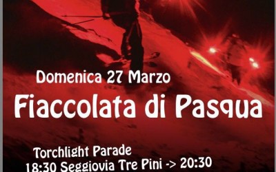 Fiaccolata di Pasqua a Monesi di Triora