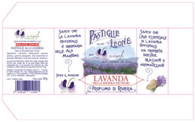 Arrivano le Pastiglie Leone con la Lavanda Riviera dei Fiori