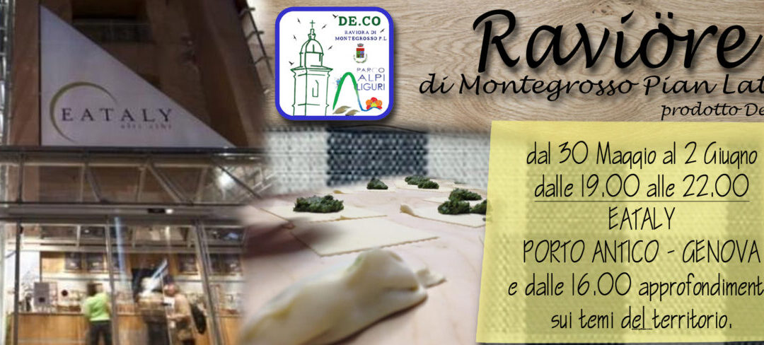 Le Raviore di Montegrosso a Eataly in Sagra