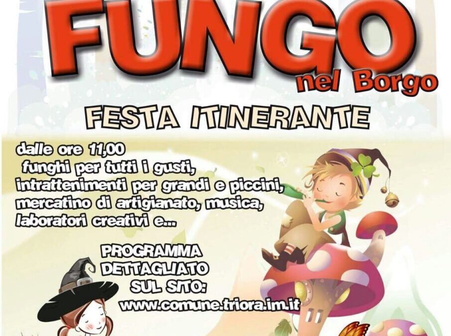 25 settembre – Fungo nel Borgo a Triora