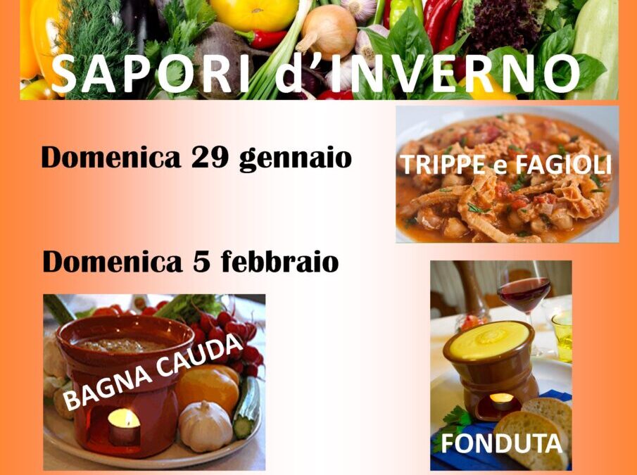 12 febbraio – Sapori d’Inverno a Colle Melosa