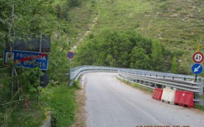 Chiusura strada collegamento Monesi-Piaggia