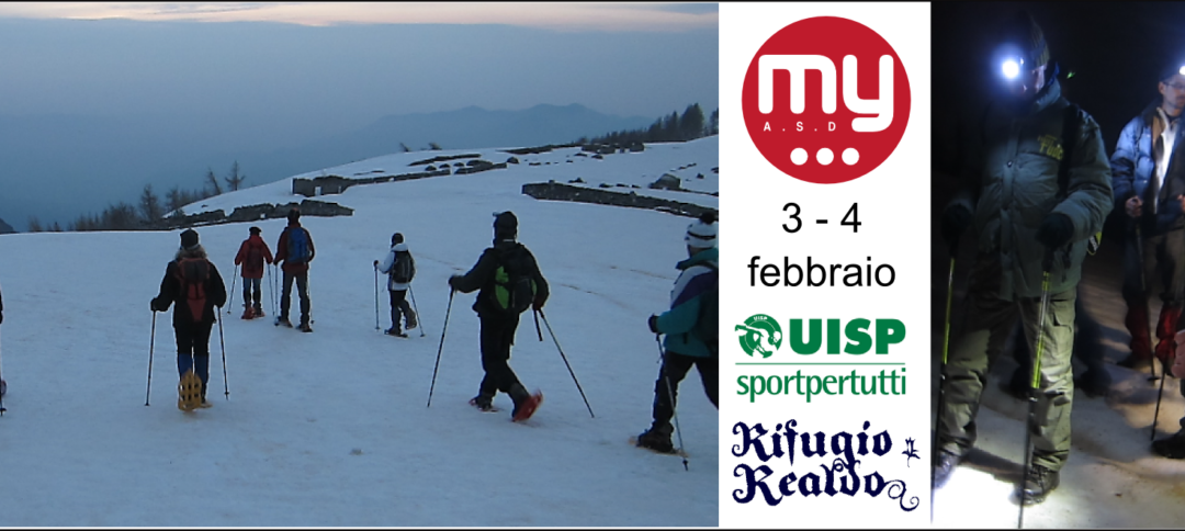 3-4 febbraio – Con le ciaspole ai piedi sotto le stelle