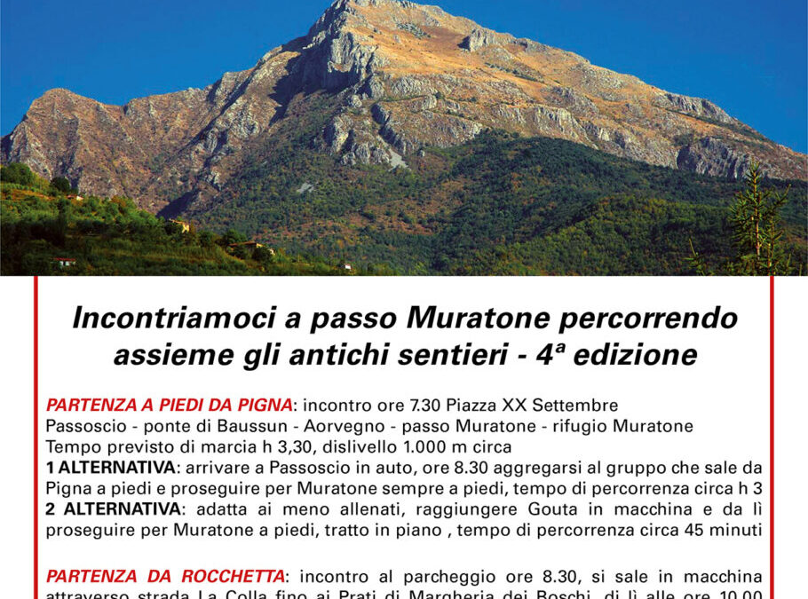 7 luglio – Incontro a Muratone