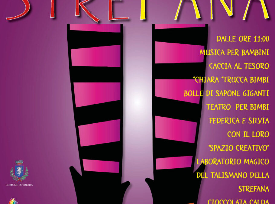 5 gennaio – Strefana 2020 a Triora