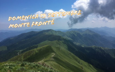 13 settembre – Sul Monte Fronté con Ponente Experience