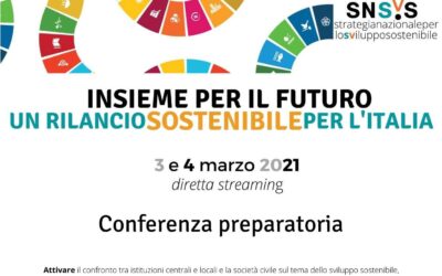 3-4 marzo – Conferenza Sviluppo Sostenibile in diretta streaming