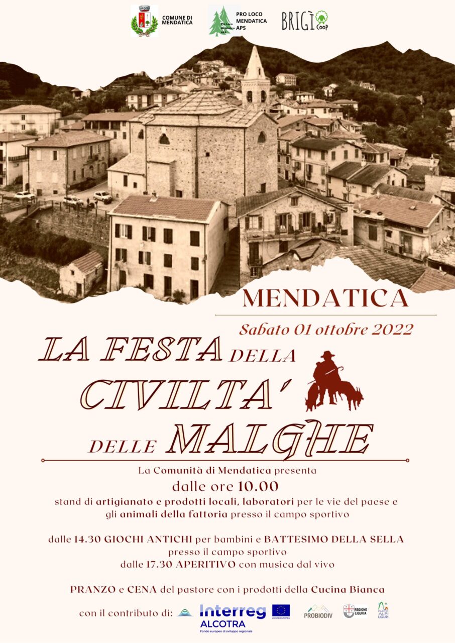 1 ottobre – Festa della Civiltà delle Malghe a Mendatica