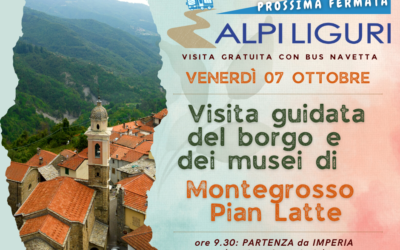 7 ottobre – Visita guidata gratuita con navetta: Montegrosso Pian Latte (Avviso: evento rinviato a data da destinarsi)