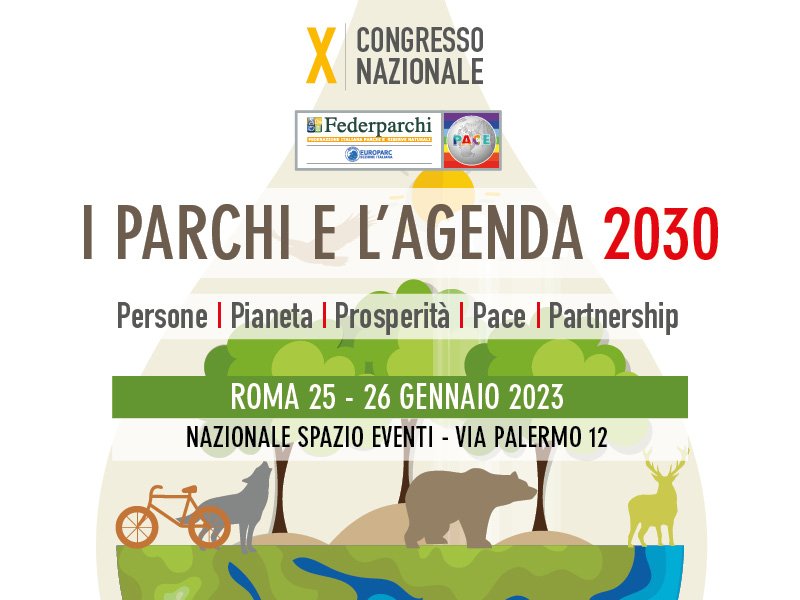 25-26 gennaio – 10° Congresso Federparchi “I Parchi e l’Agenda 2030”
