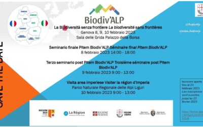 8-10 febbraio – Si conclude a Genova il Progetto Biodiv’Alp