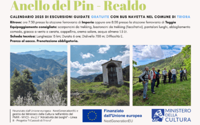 Escursione gratuita con navetta – Sabato 7 giugno Anello del Pin-Realdo