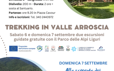6-7 settembre – Escursioni per Expo Valle Arroscia