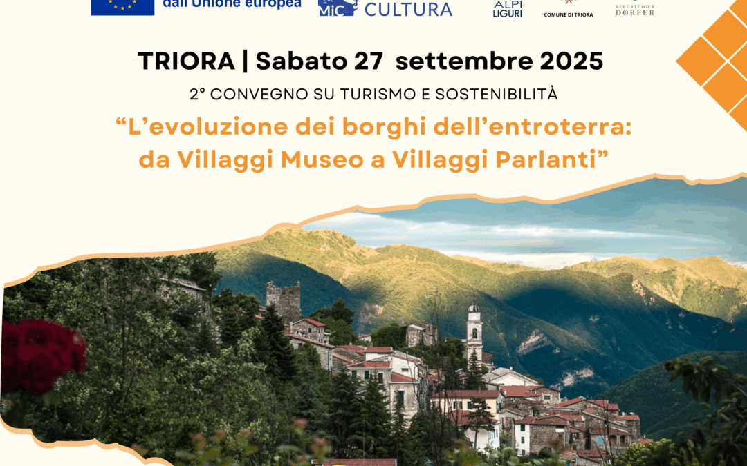 Sabato 27 settembre – 2° Convegno su Turismo e Sostenibilità a Triora