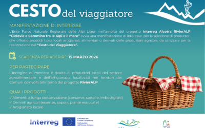Attività Progetto Interreg Alcotra RivierALP – “Cesto del Viaggiatore”